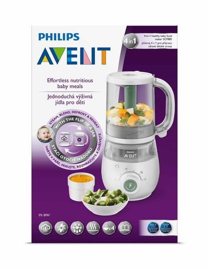 Parný Hrniec s Mixérom 4v1 Philips Avent - Sterilizátory - Avent