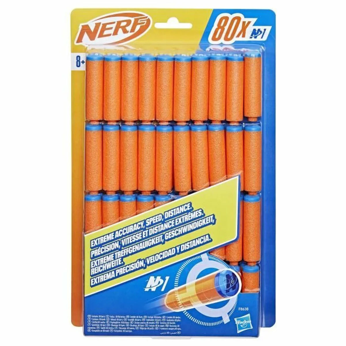 Pištoľ na Penovými Nábojmi Nerf N-series - Hračky a Hry Outdoor športy