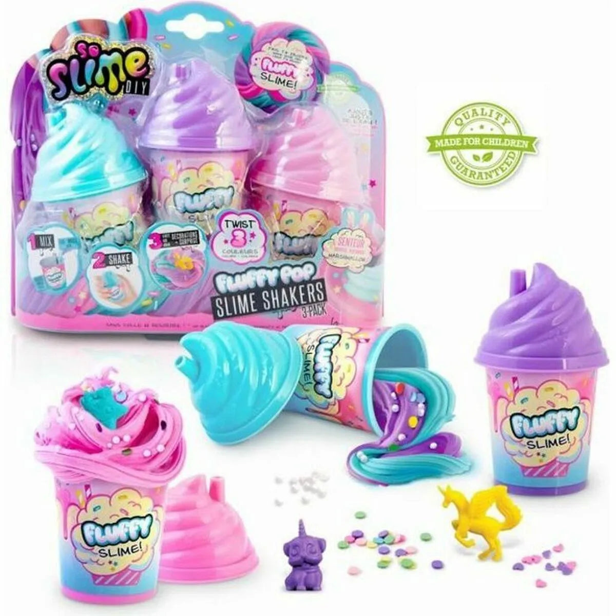 Plastelínová Hra Canal Toys Fluffy Slime Kit - Modelovacie Hmoty