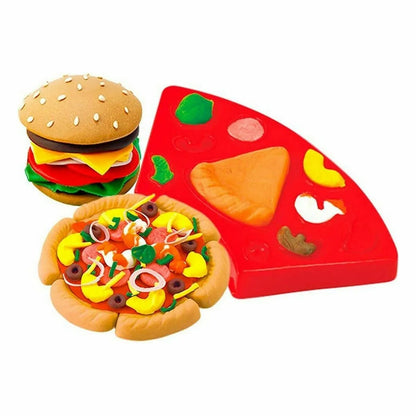 Plastelínová Hra Colorbaby Burger & Sandwich Viacfarebná (19 Kusy) - Modelovacie Hmoty - Playgo