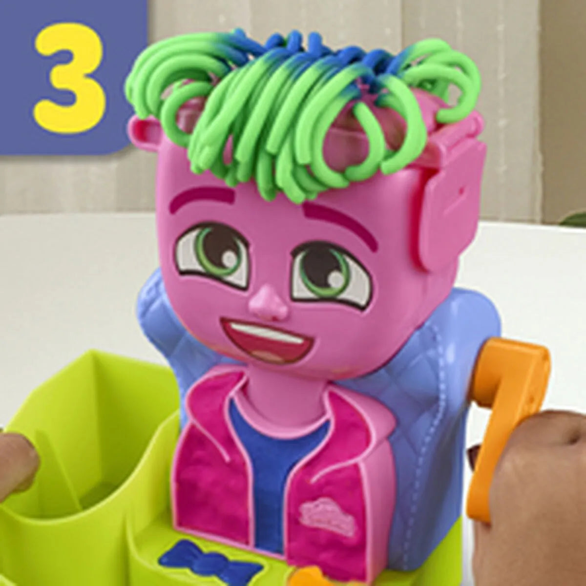 Plastelínová Hra Hasbro Playdoh Doplnky 6 Dóz Kaderníctvo - Hračky a Hry Tvorivé činnosti