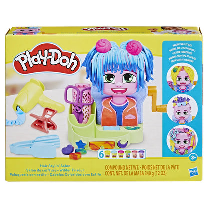 Plastelínová Hra Hasbro Playdoh Doplnky 6 Dóz Kaderníctvo - Hračky a Hry Tvorivé činnosti