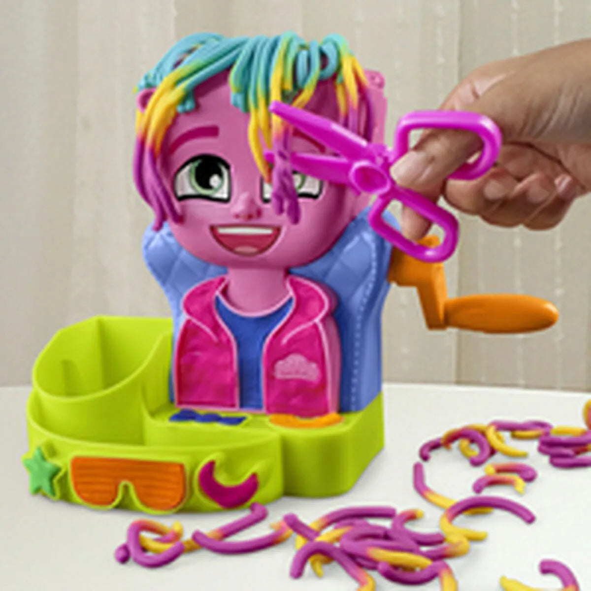 Plastelínová Hra Hasbro Playdoh Doplnky 6 Dóz Kaderníctvo - Hračky a Hry Tvorivé činnosti