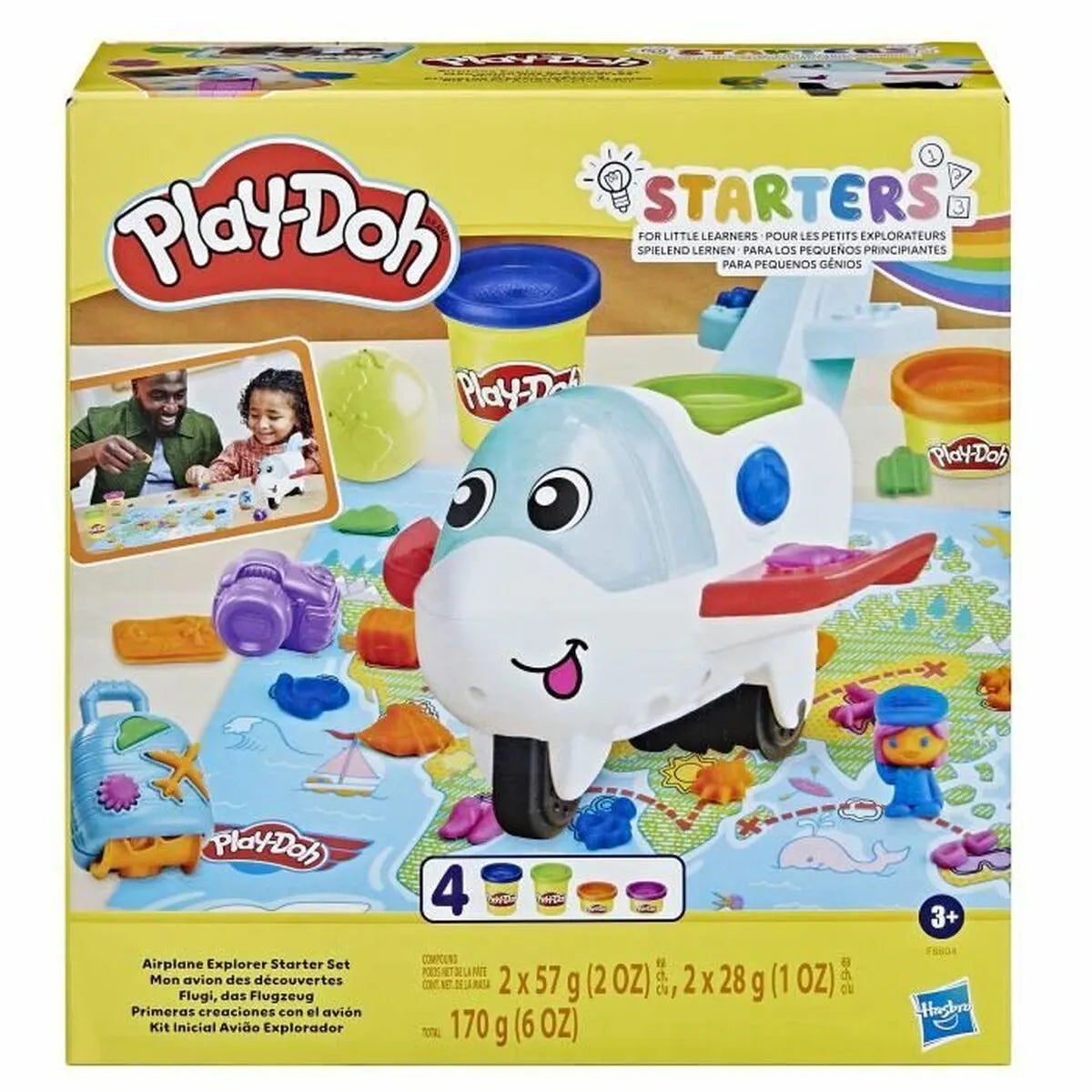 Plastelínová Hra Play-doh Airplane Explorer Starter Playset - Modelovacie Hmoty