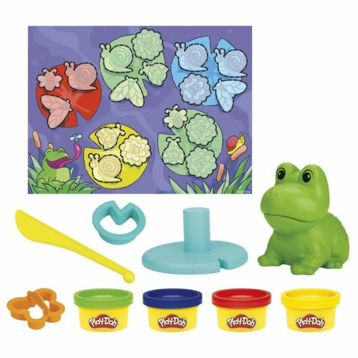 Plastelínová Hra Play-doh Kikker En Kleuren Starters Set - Hračky a Hry Tvorivé činnosti