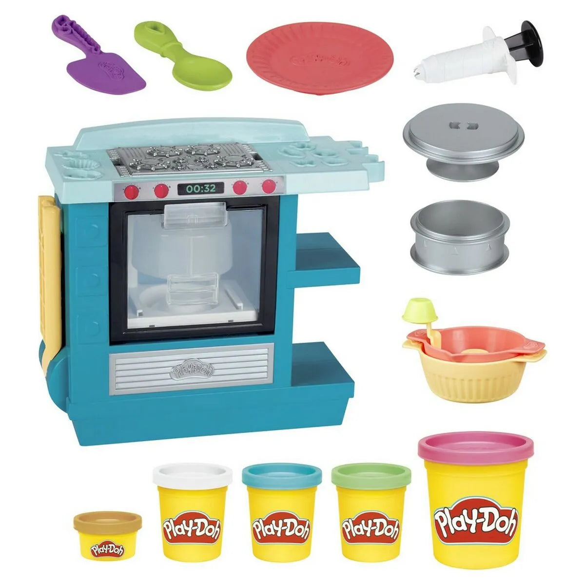 Plastelínová Hra Playdoh Rising Cake Oven Hasbro F1321 Biela Viacfarebná - Modelovacie Hmoty