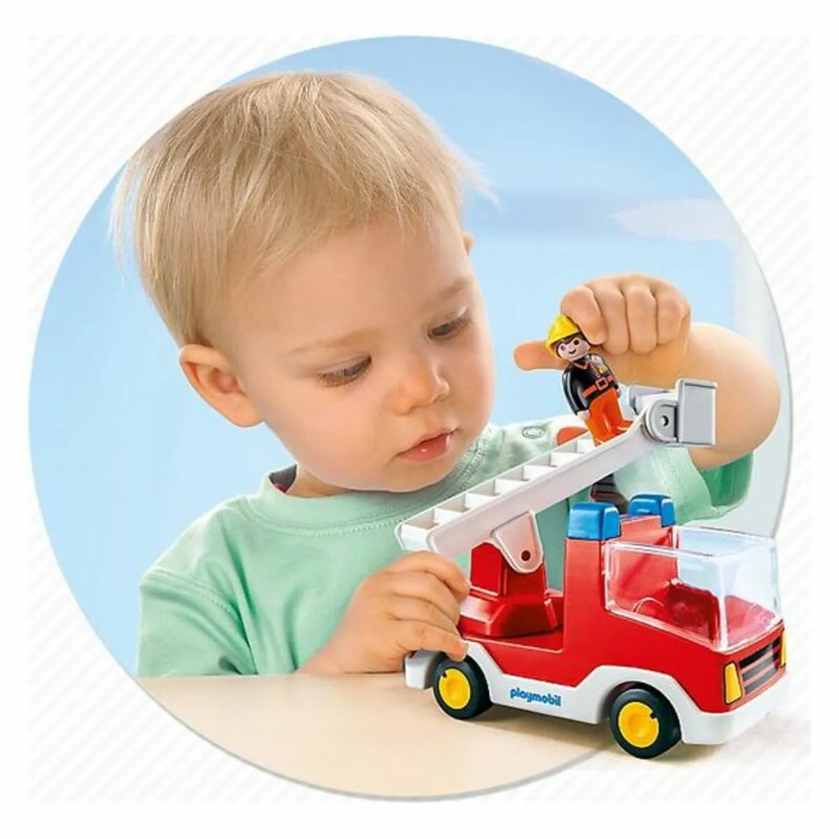 Playset 1.2.3 Fire Truck Playmobil 6967 - Hracie Sady