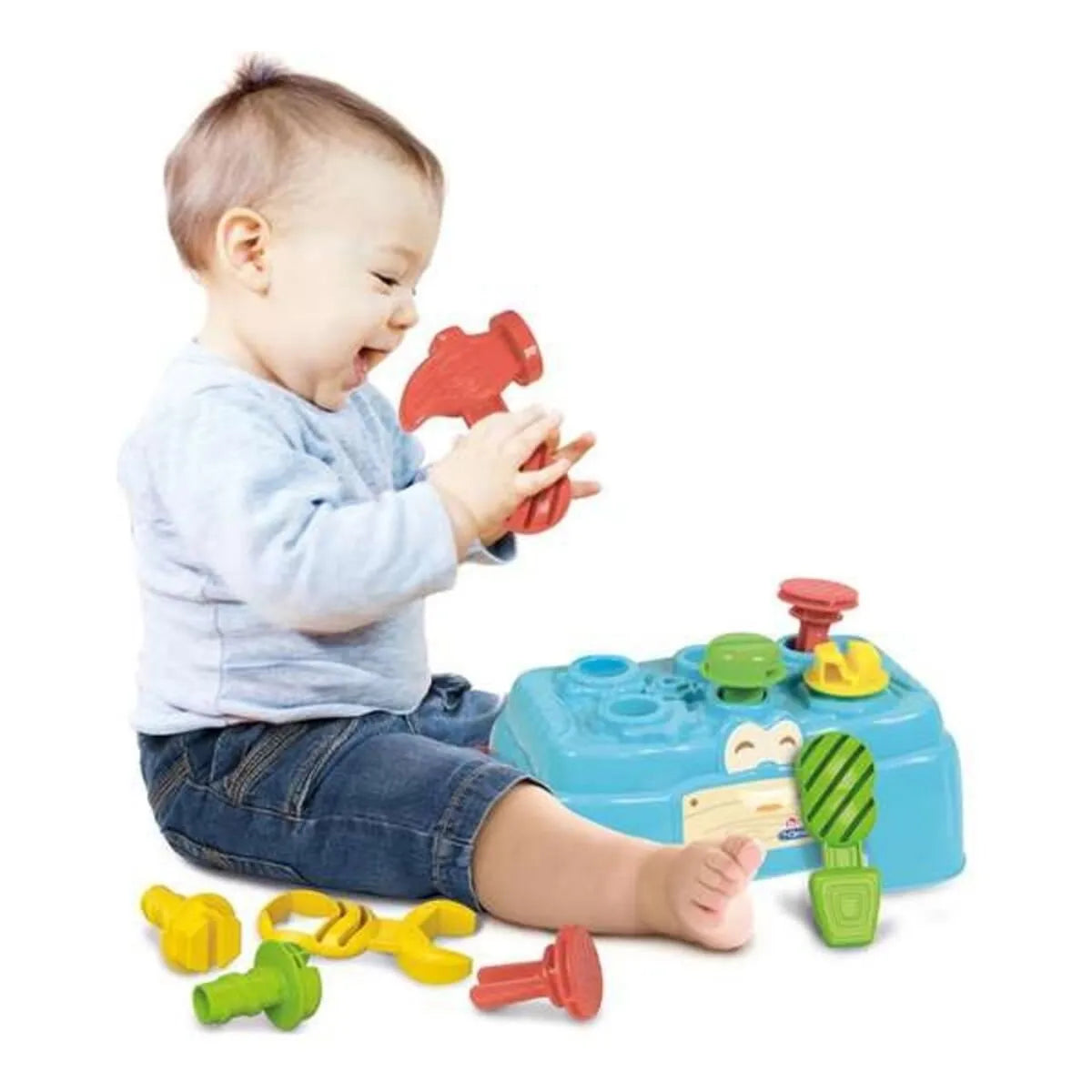 Playset Baby Clementoni Kufrík na Náradie 15 x 24 Cm (9 Ks) - Dieťa Hračky v Ranom Detstve