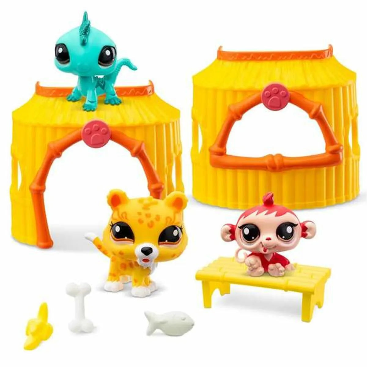 Playset Bandai Littlest Pet Shop Tiki Jungle - Hračky a Hry Bábiky Postavičky