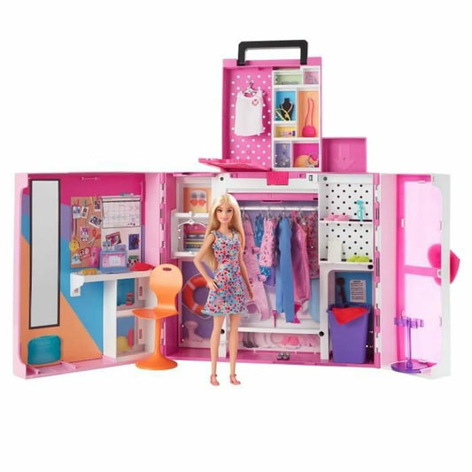 Playset Barbie And Her Mega Dressing - Hračky a Hry Bábiky Doplnky