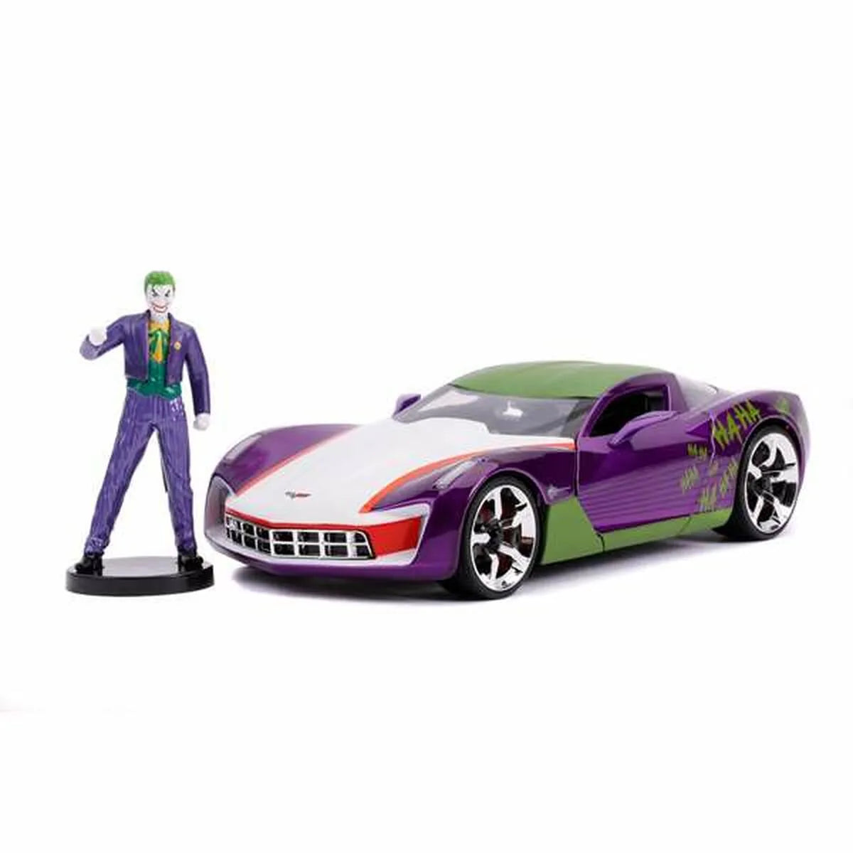 Playset Batman Joker & 2009 Chevy Corvette Stingray - Hračky a Hry Bábiky Postavičky