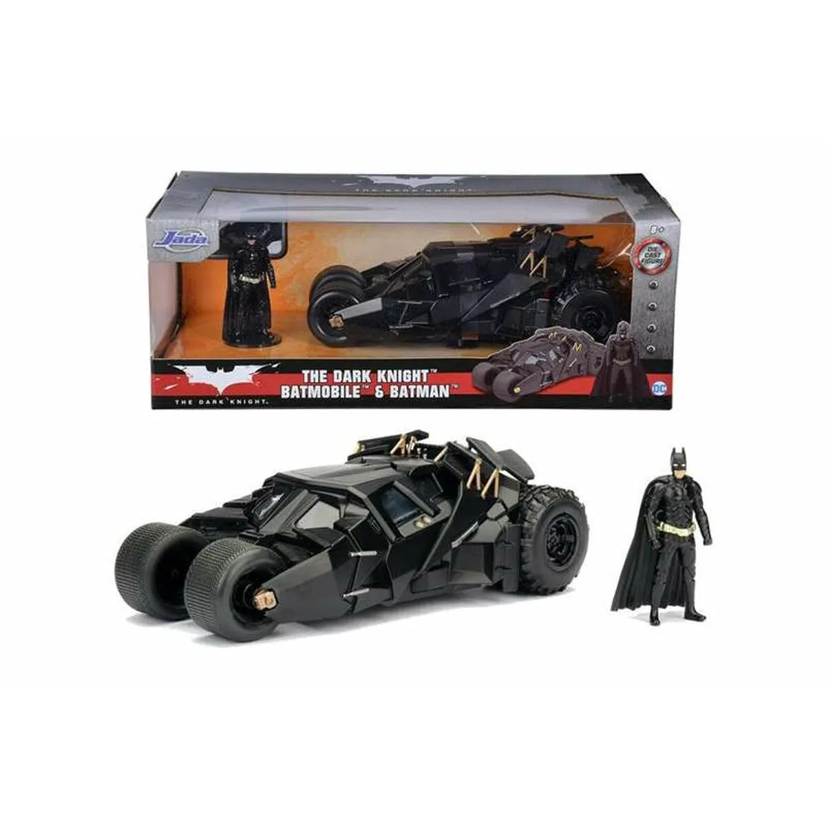 Playset Batman The Dark Knight - Batmobile & 2 Kusy - Hračky a Hry Bábiky Postavičky