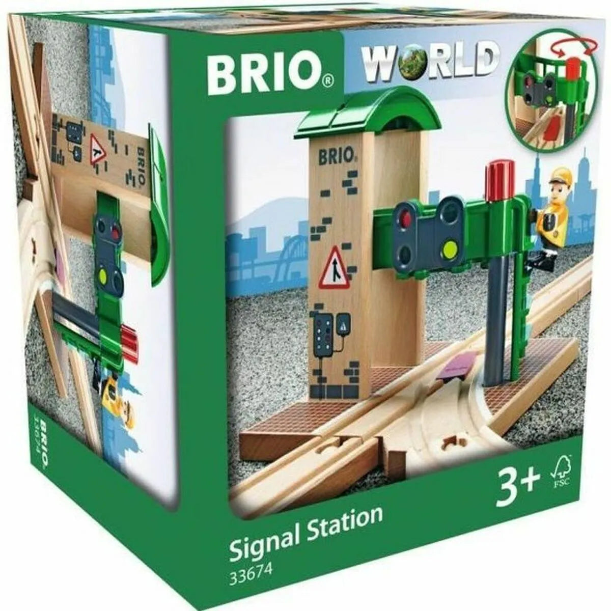 Playset Brio Station - Hračky a Hry Bábiky Postavičky