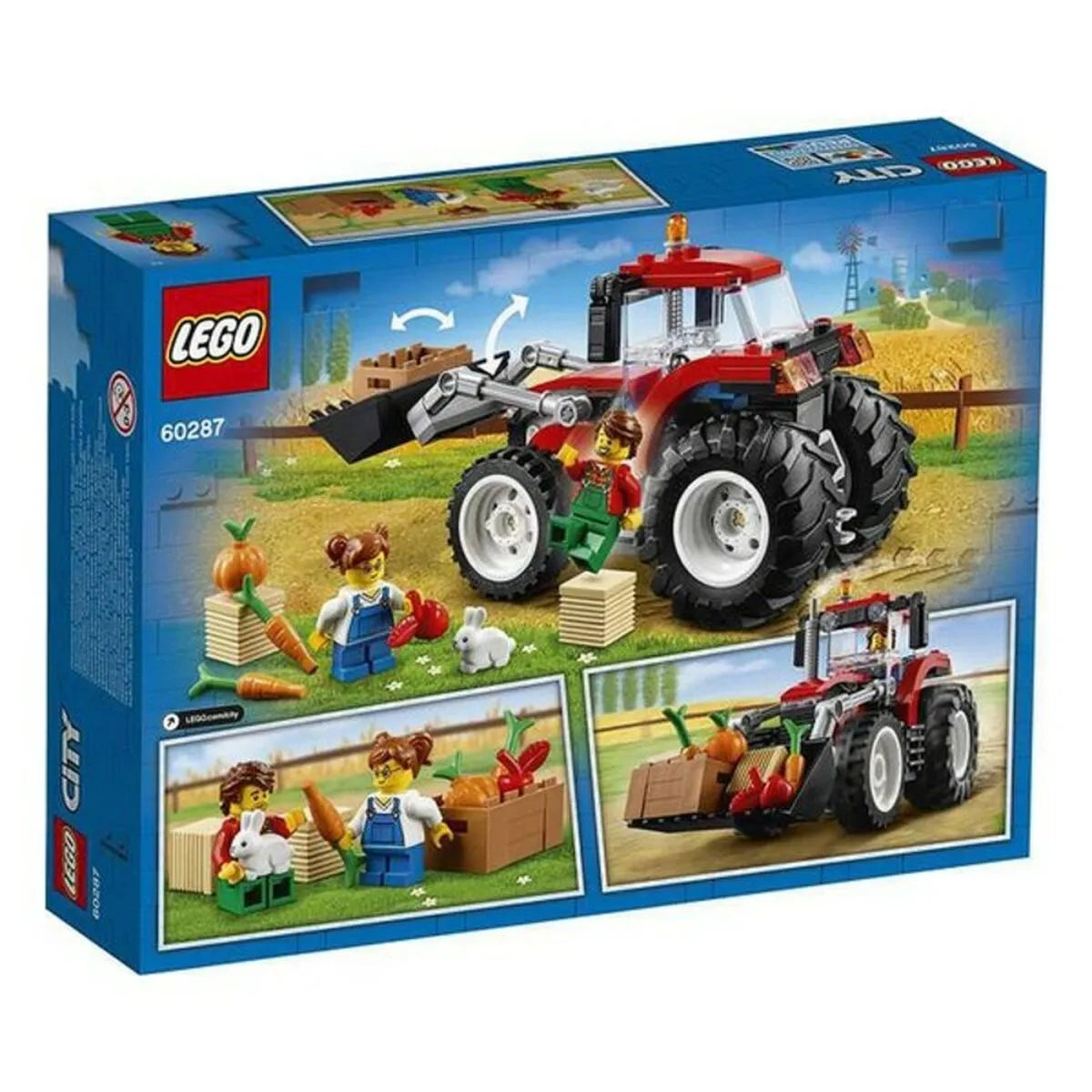 Playset City Great Vehicles Tractor Lego - Hračky a Hry Bábiky Postavičky