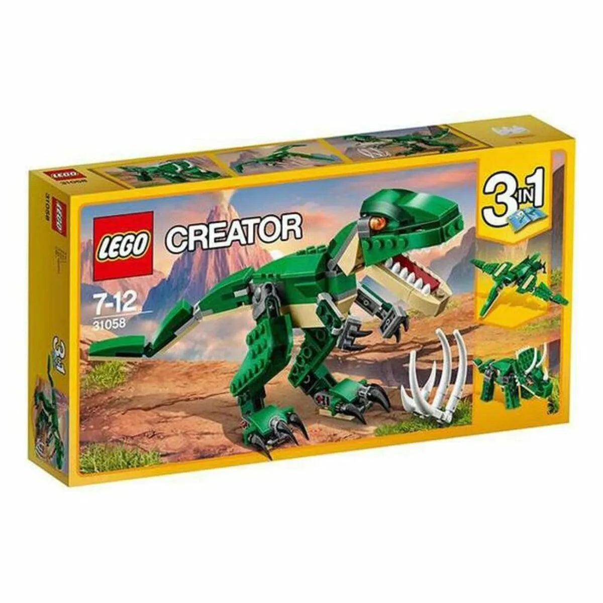 Playset Creator Mighty Dinosaurs Lego 31058 - Hračky a Hry Bábiky Postavičky