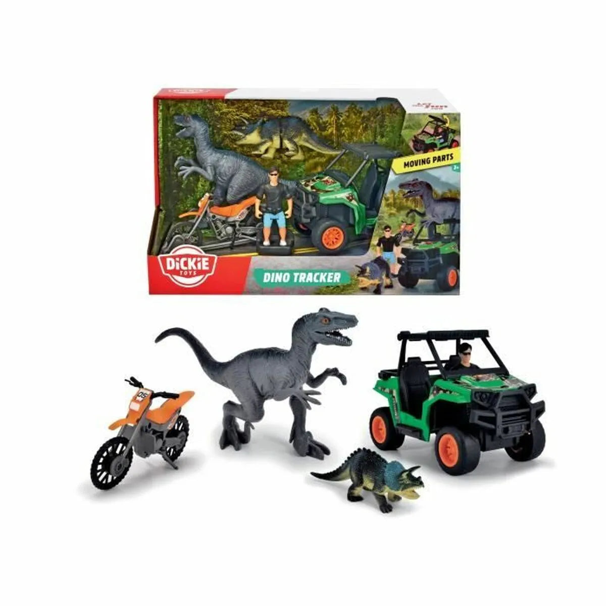 Playset Dickie Toys Dino Tracker - Hracie Sady