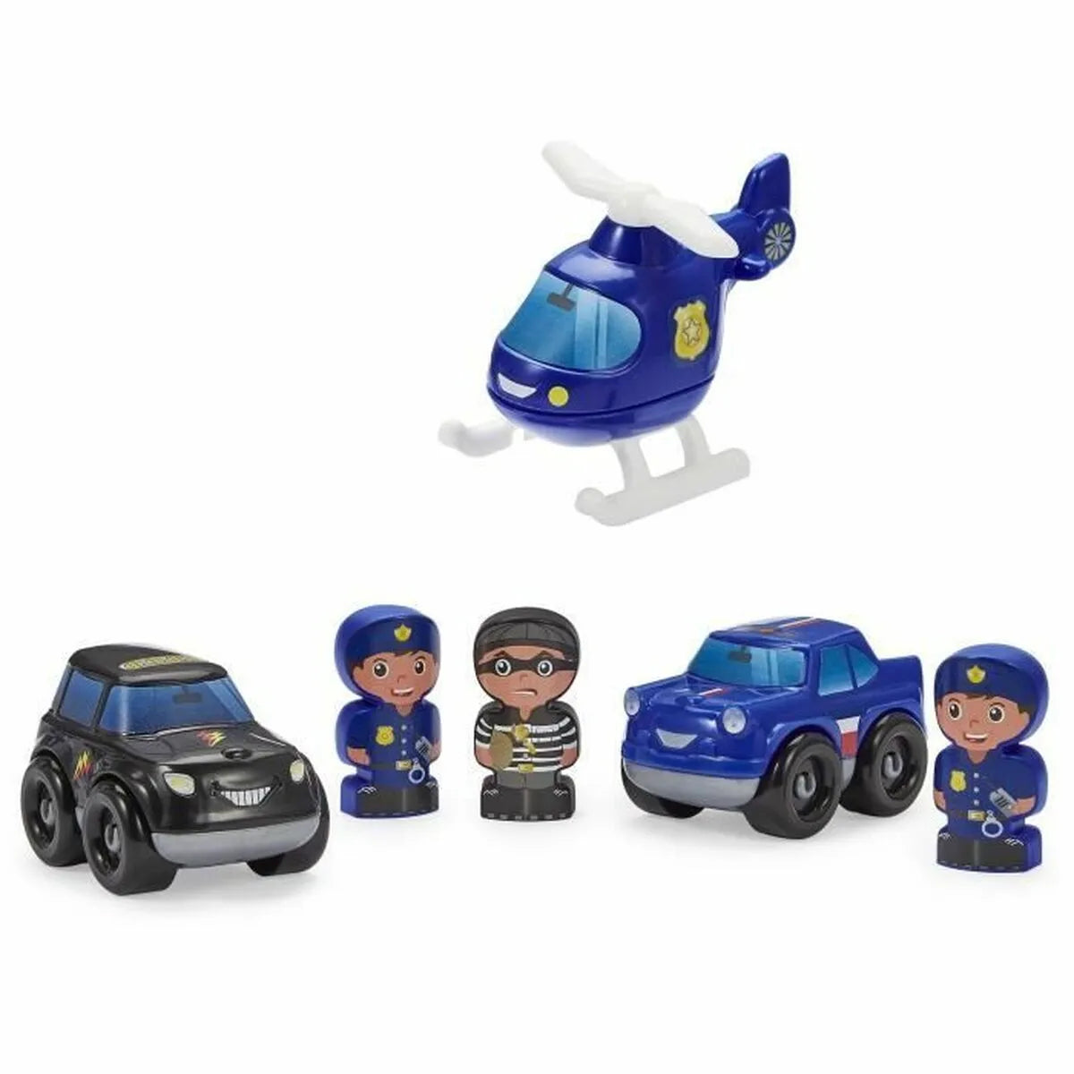 Playset Ecoiffier Police Station - Hračky a Hry Bábiky Postavičky