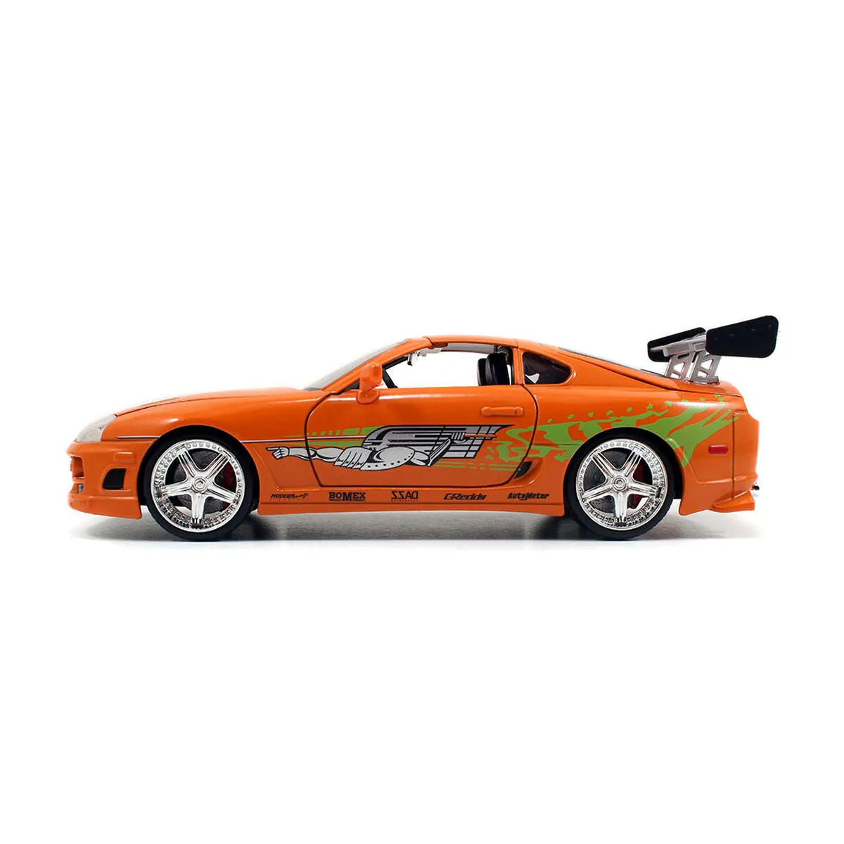 Playset Fast & Furious Brian Toyota Supra 2 Kusy - Autá