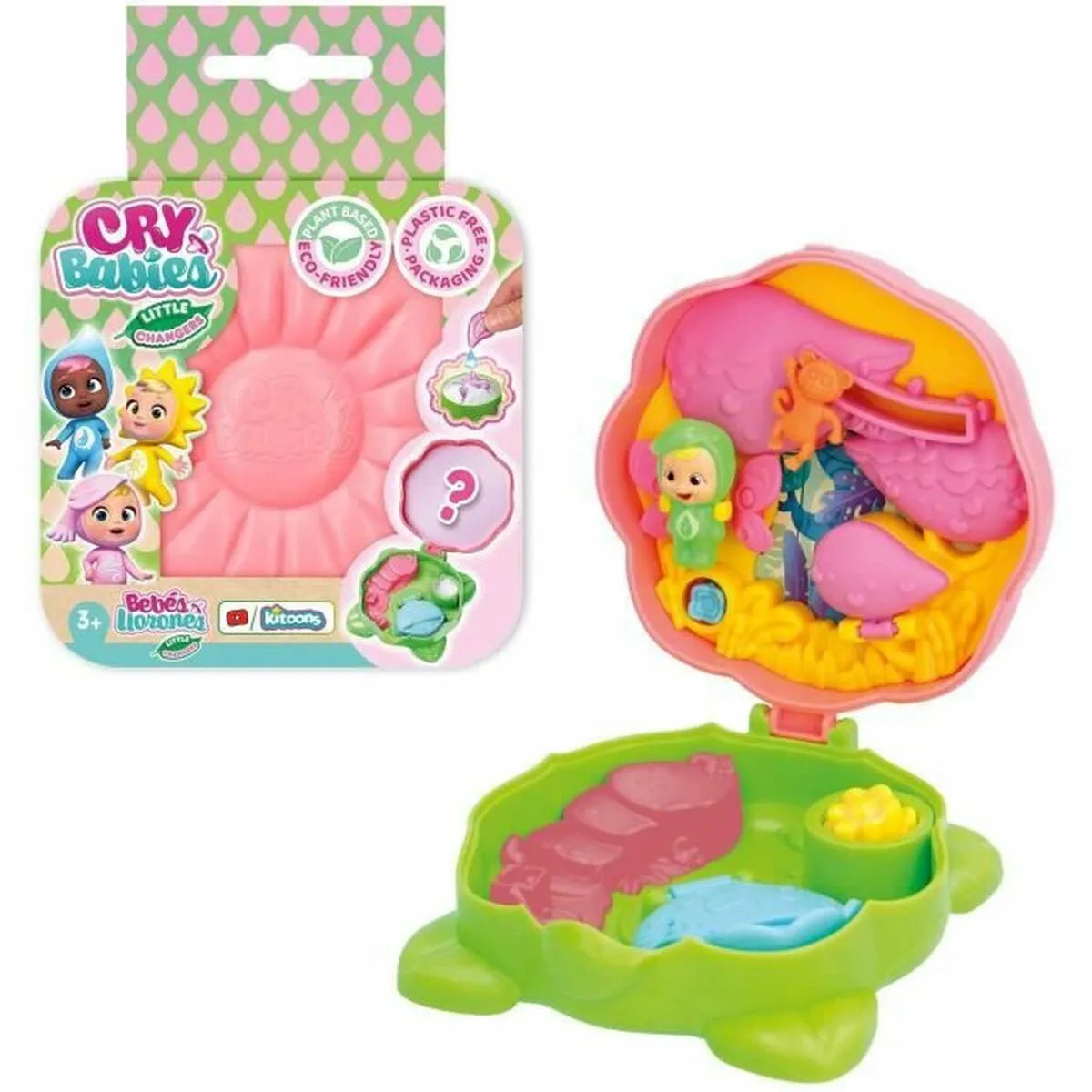 Playset Imc Toys Cry Babies Little Changers Greeny - Hračky a Hry Bábiky Postavičky