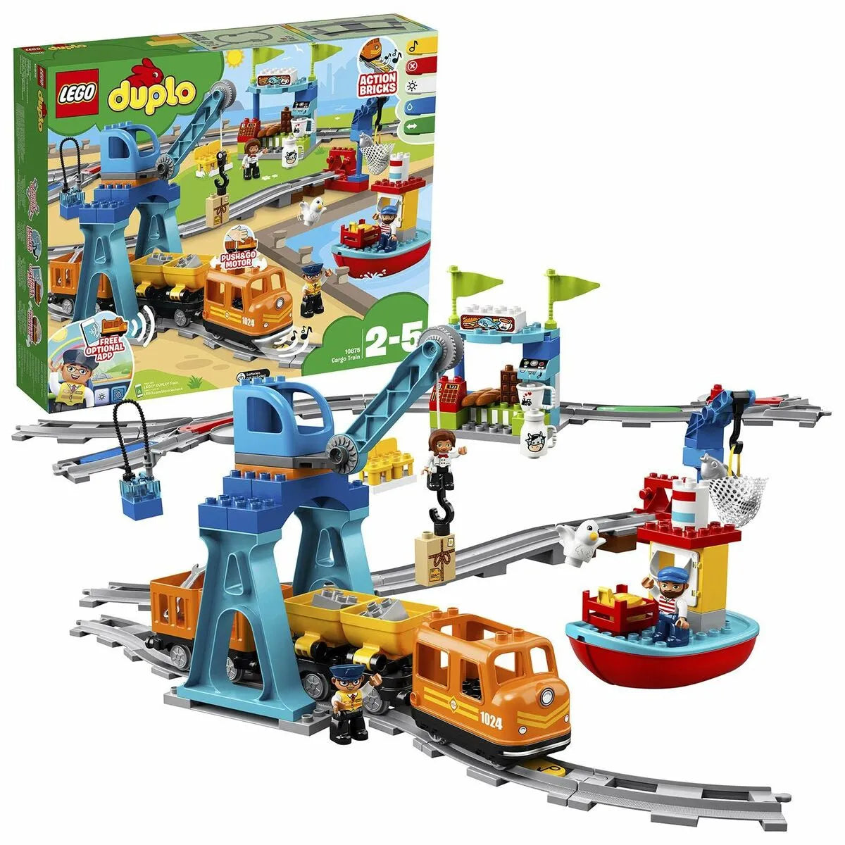 Playset Lego 10875 The Goods Train