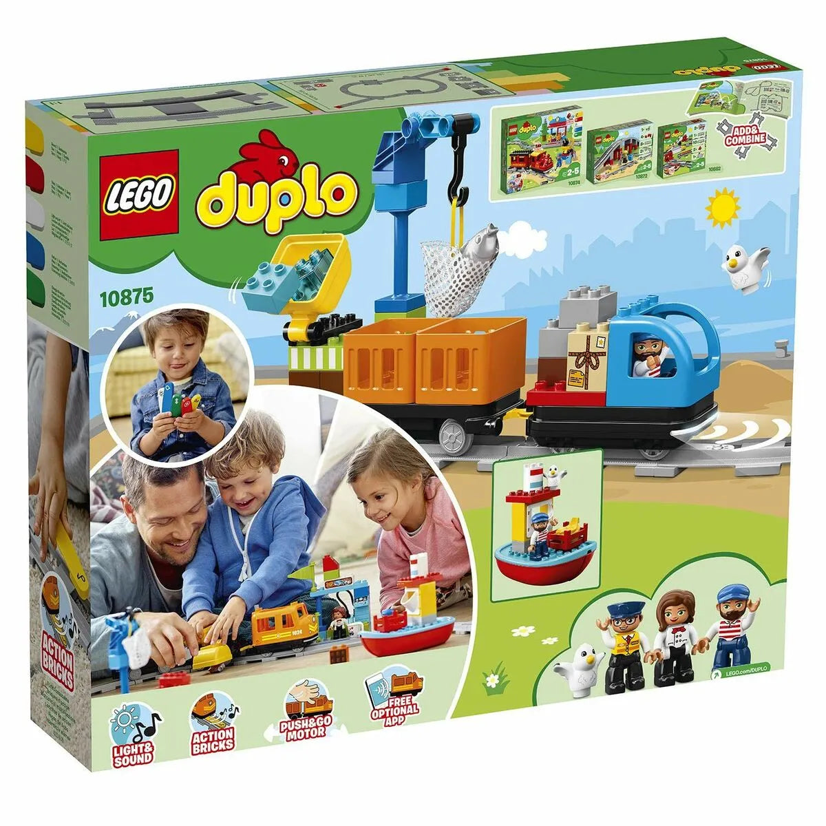 Playset Lego 10875 The Goods Train