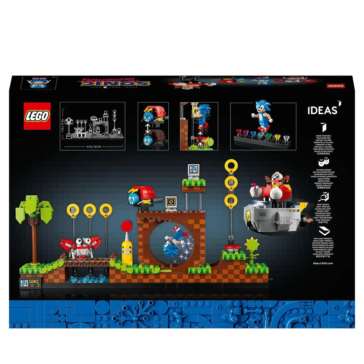 Playset Lego 21331 Sonic The Hedgehog