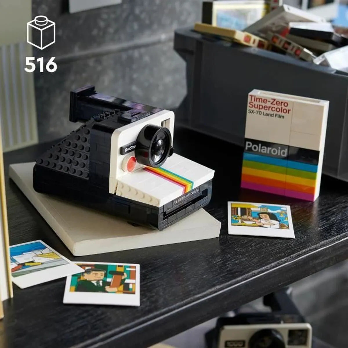 Playset Lego 21345 Ideas Polaroid Onestep Sx-70 Camera