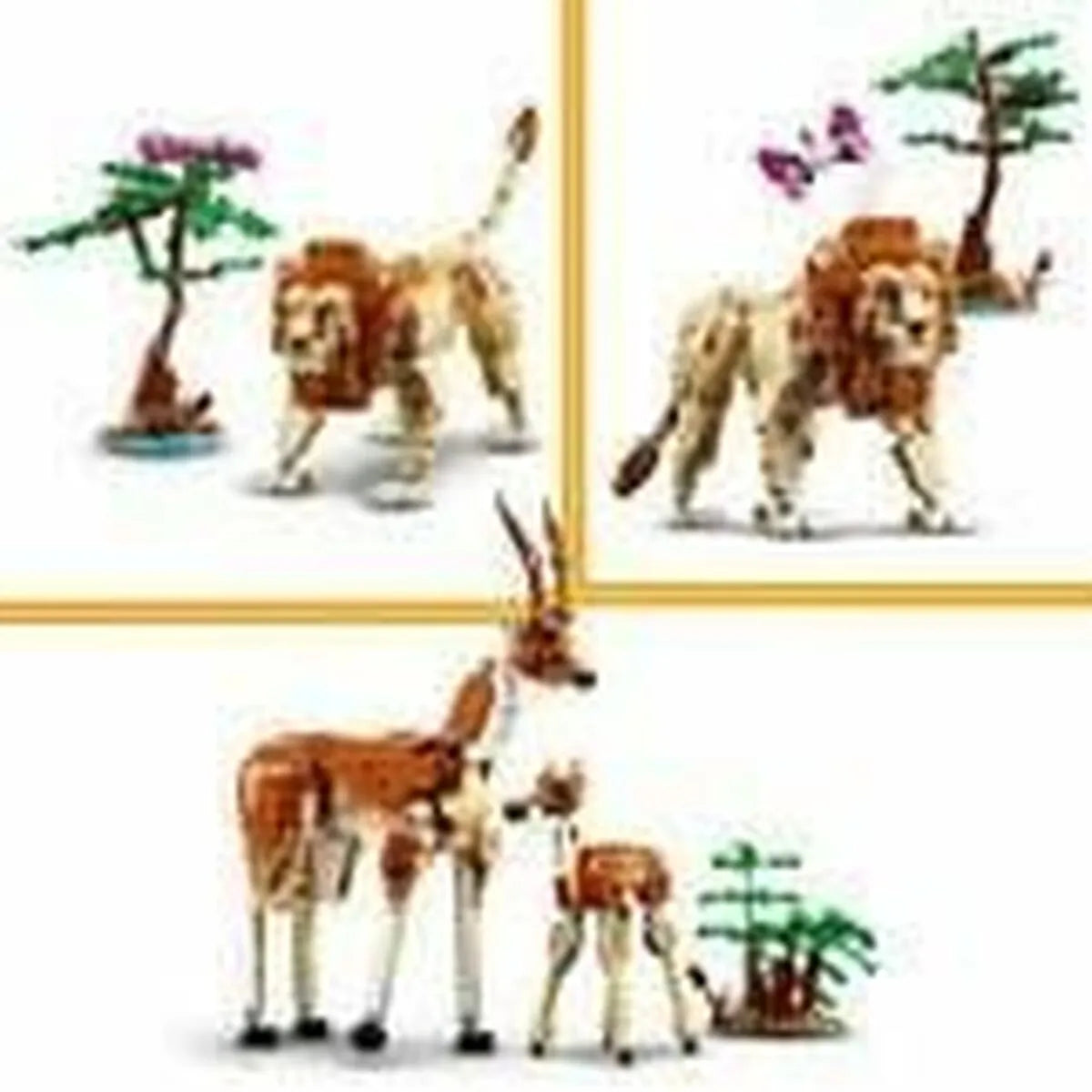 Playset Lego 31150 Creator Wild Animal Safari - Hračky a Hry Bábiky Postavičky