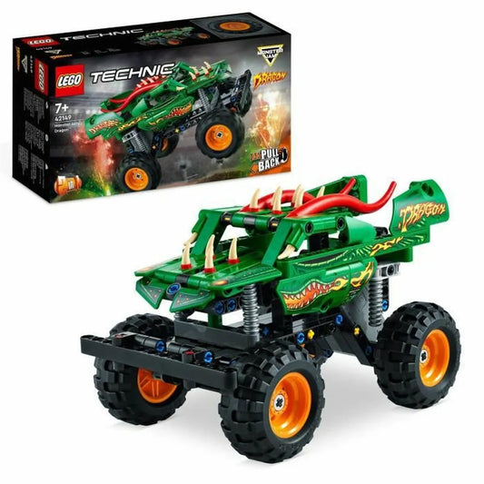 Playset Lego 42149 Monster Jam Dragon Viacfarebná + 7 Rokov - Hračky a Hry Bábiky Postavičky