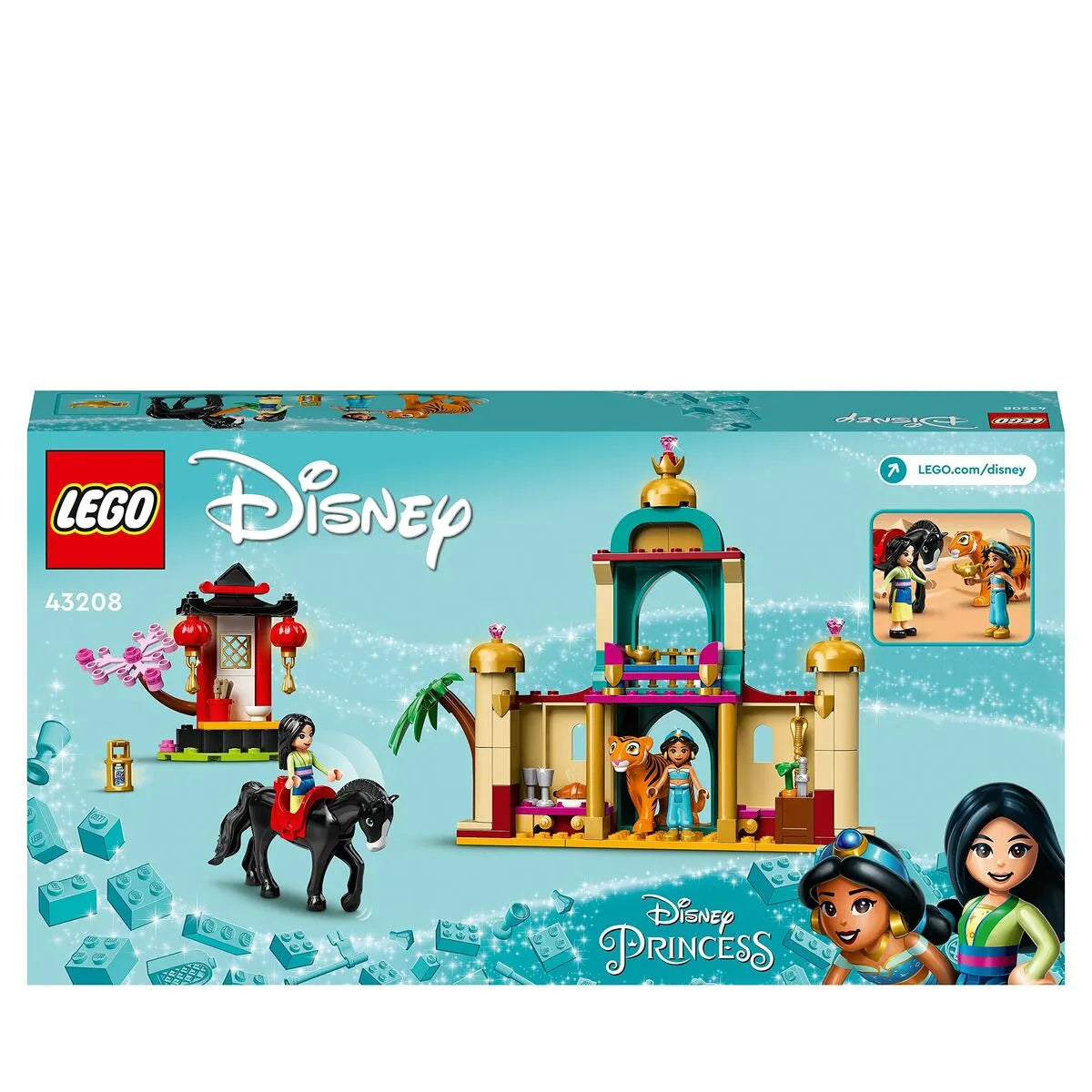 Playset Lego 43208 Adventures Of Jasmine And Mulan