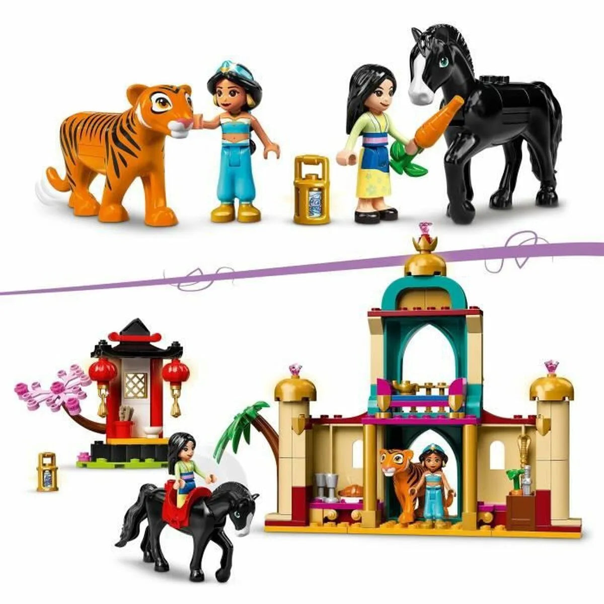 Playset Lego 43208 Adventures Of Jasmine And Mulan