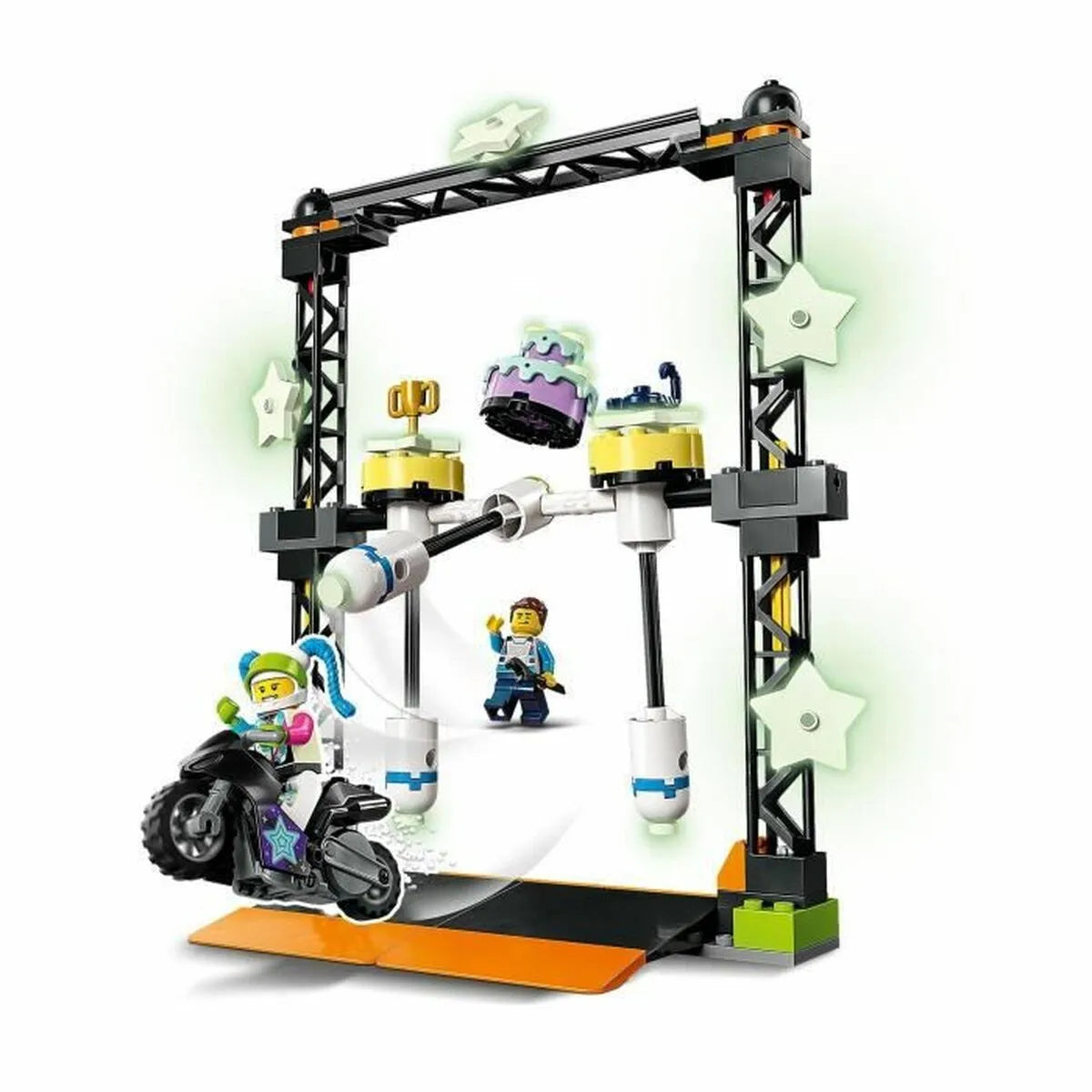 Playset Lego 60341 City Stuntz The Stunt Challenge 117 Kusy - Hračky a Hry Bábiky Postavičky