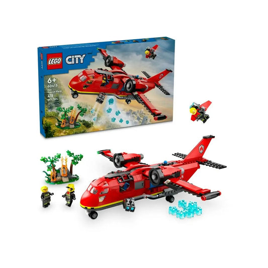 Playset Lego 60413 City Fire Rescue Plane - Hračky a Hry Bábiky Postavičky