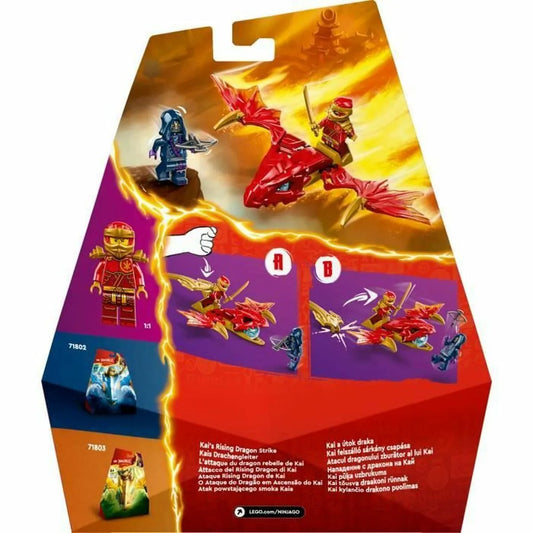 Playset Lego 71801 Kai Rising Dragon Attack - Hračky a Hry Bábiky Postavičky