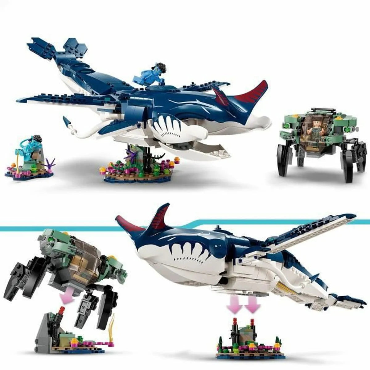 Playset Lego Avatar 75579 Payakan The Tulkun And Crabsuit 761 Kusy