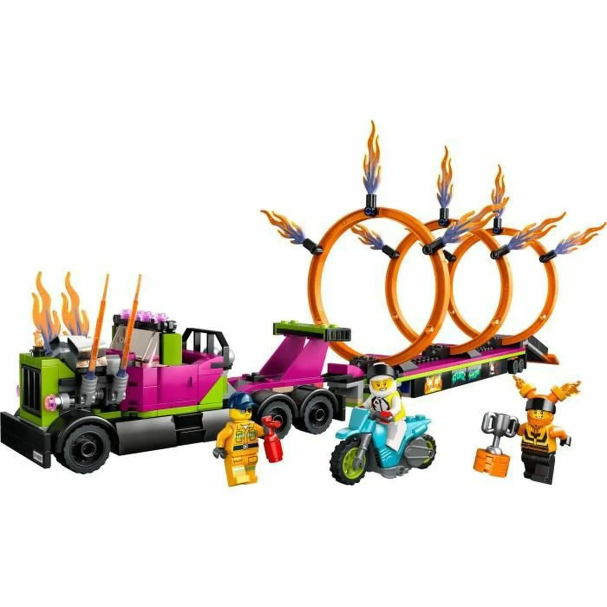 Playset Lego City Stuntz - Hračky a Hry Bábiky Postavičky