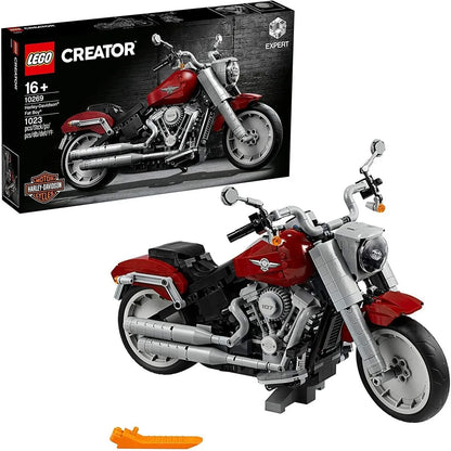 Playset Lego Creator Expert: Harley-davison Fat Boy 10269 1023 Kusy 18 x 20 33 Cm - Hračky a Hry Bábiky Postavičky