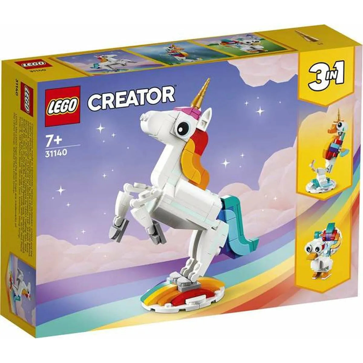 Playset Lego Creator Magic Unicorn 31140 3 v 1 145 Kusy