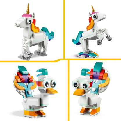 Playset Lego Creator Magic Unicorn 31140 3 v 1 145 Kusy