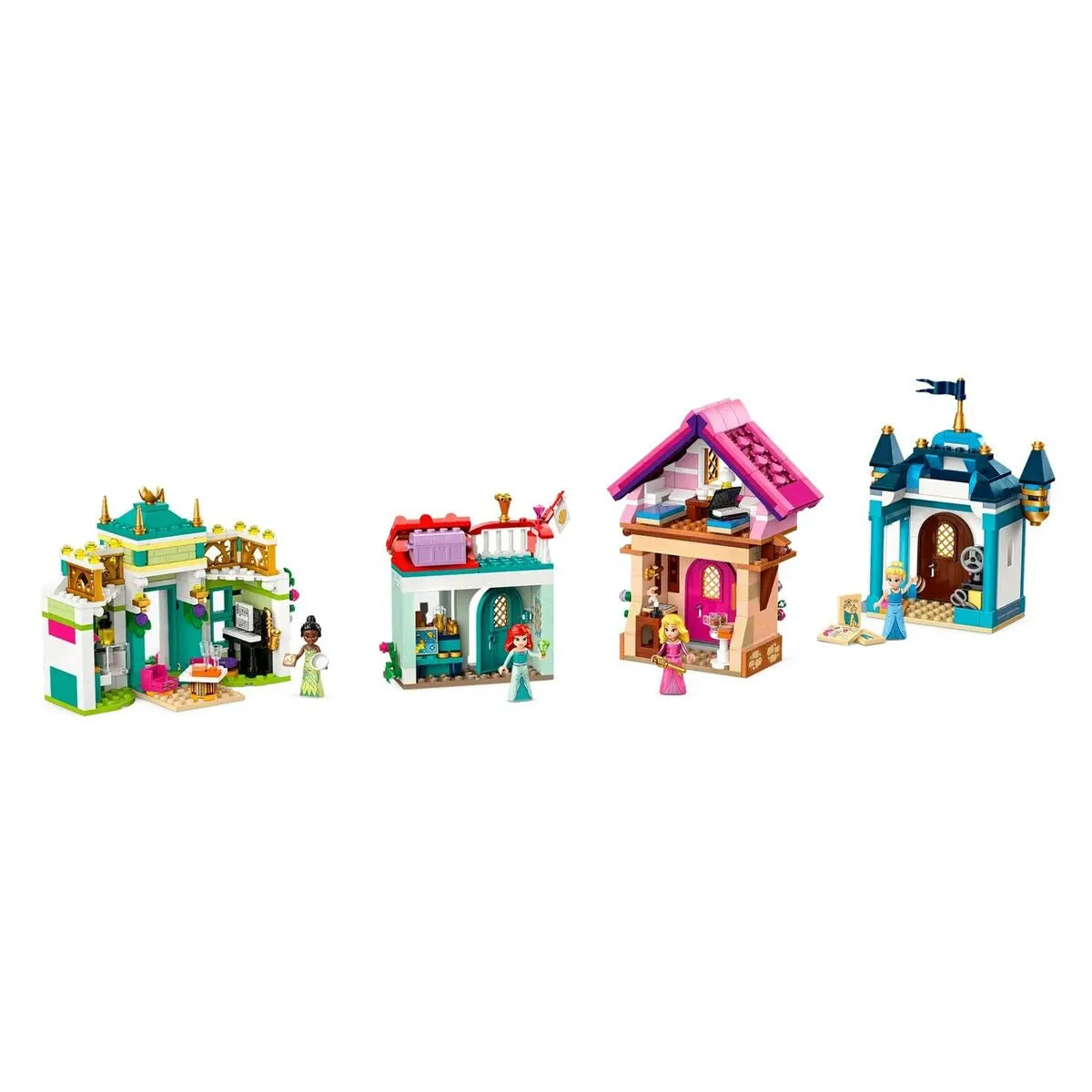 Playset Lego Disney Princess Market Adventure - Hračky a Hry Bábiky Postavičky