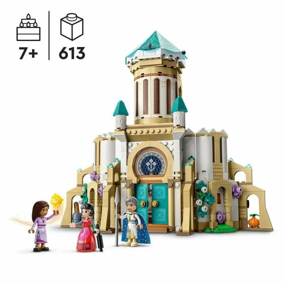 Playset Lego Disney Wish King Magnifico’s Castle 613 Kusy - Hračky a Hry Bábiky Postavičky