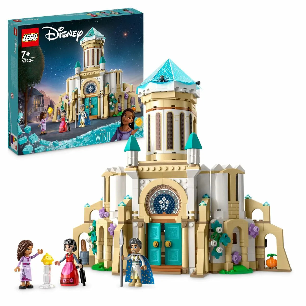 Playset Lego Disney Wish King Magnifico’s Castle 613 Kusy - Hračky a Hry Bábiky Postavičky