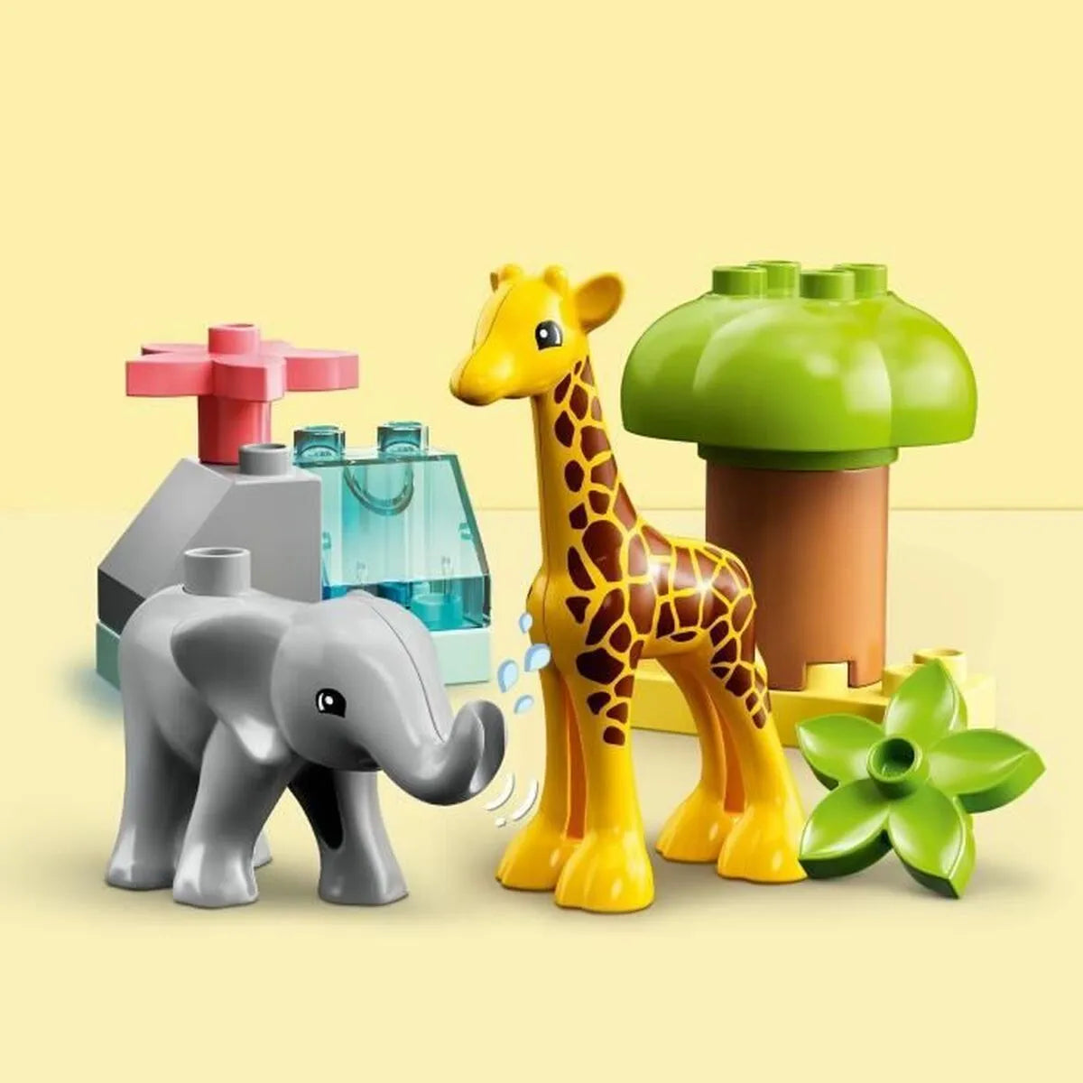 Playset Lego Duplo African Wild Animals 10 Kusy