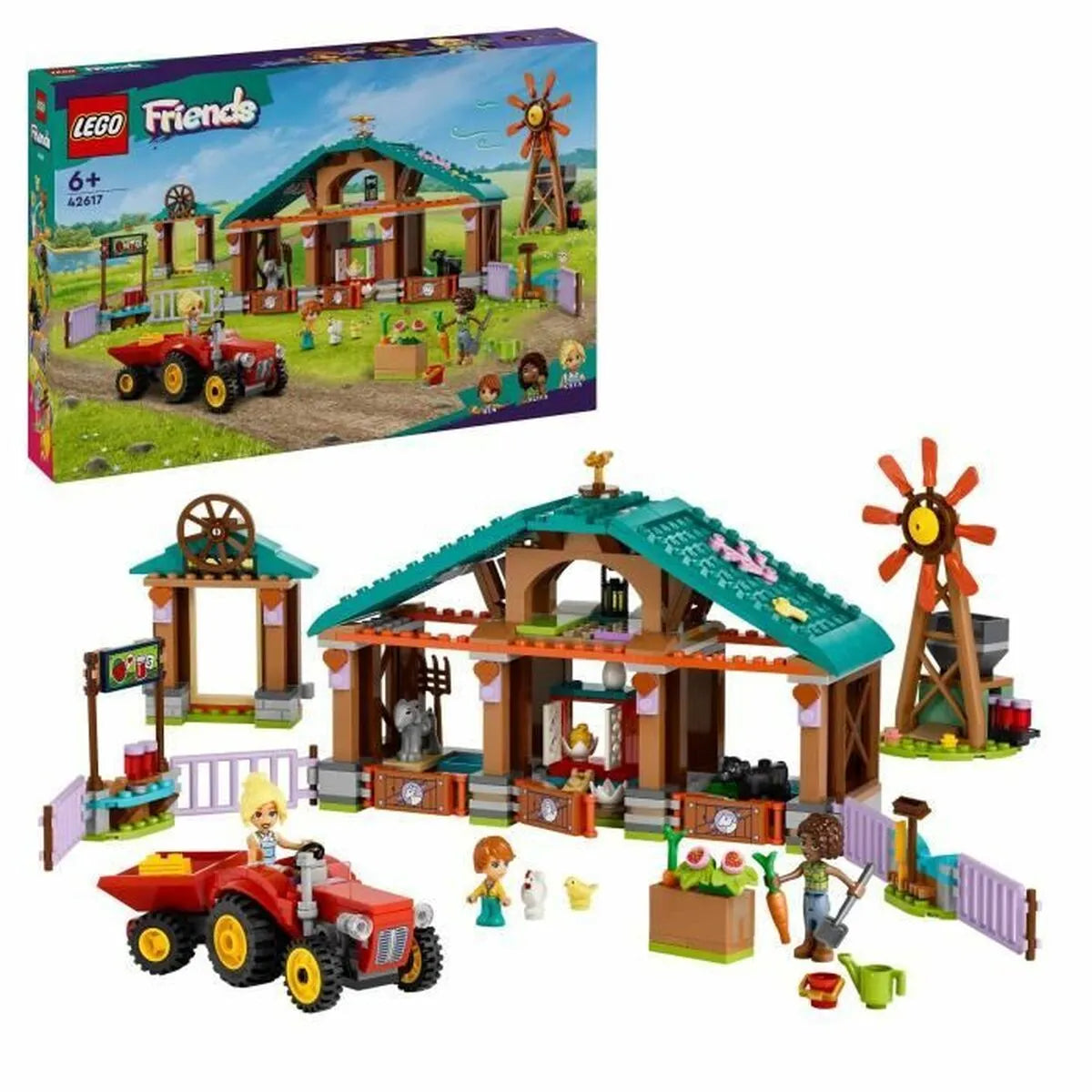 Playset Lego Friends Farm Animal Shelter