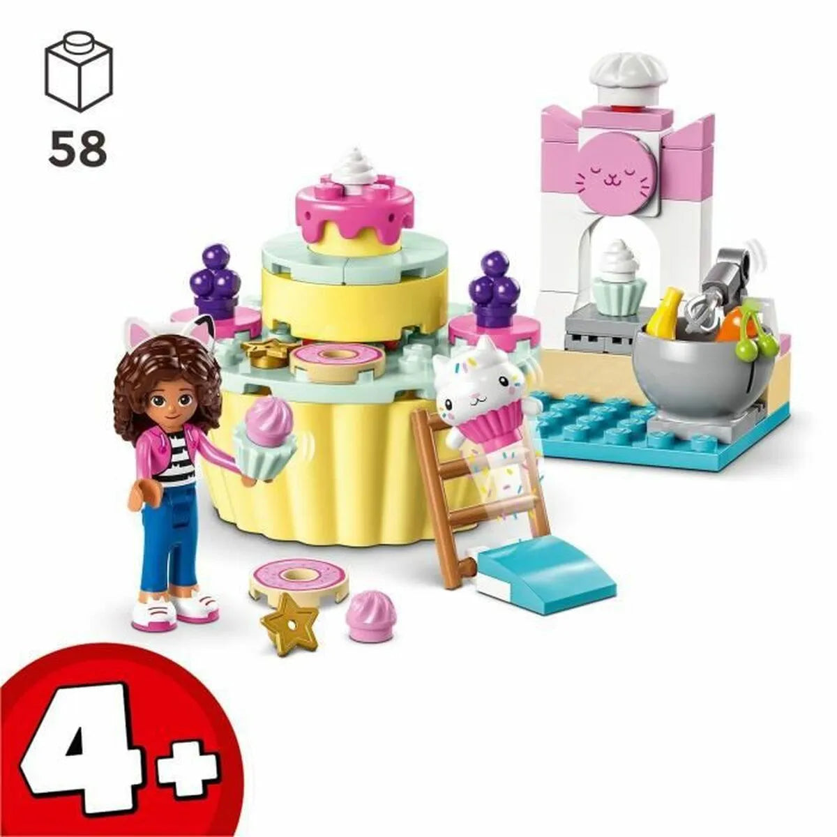 Playset Lego Gabby’s Dollhouse - Bakey With Cakey Fun 58 Kusy