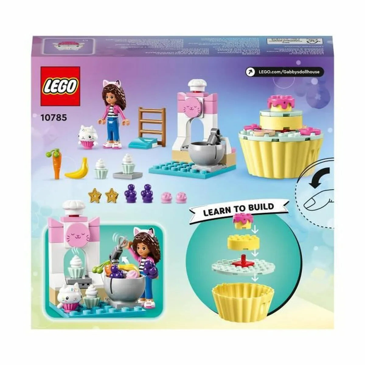 Playset Lego Gabby’s Dollhouse - Bakey With Cakey Fun 58 Kusy