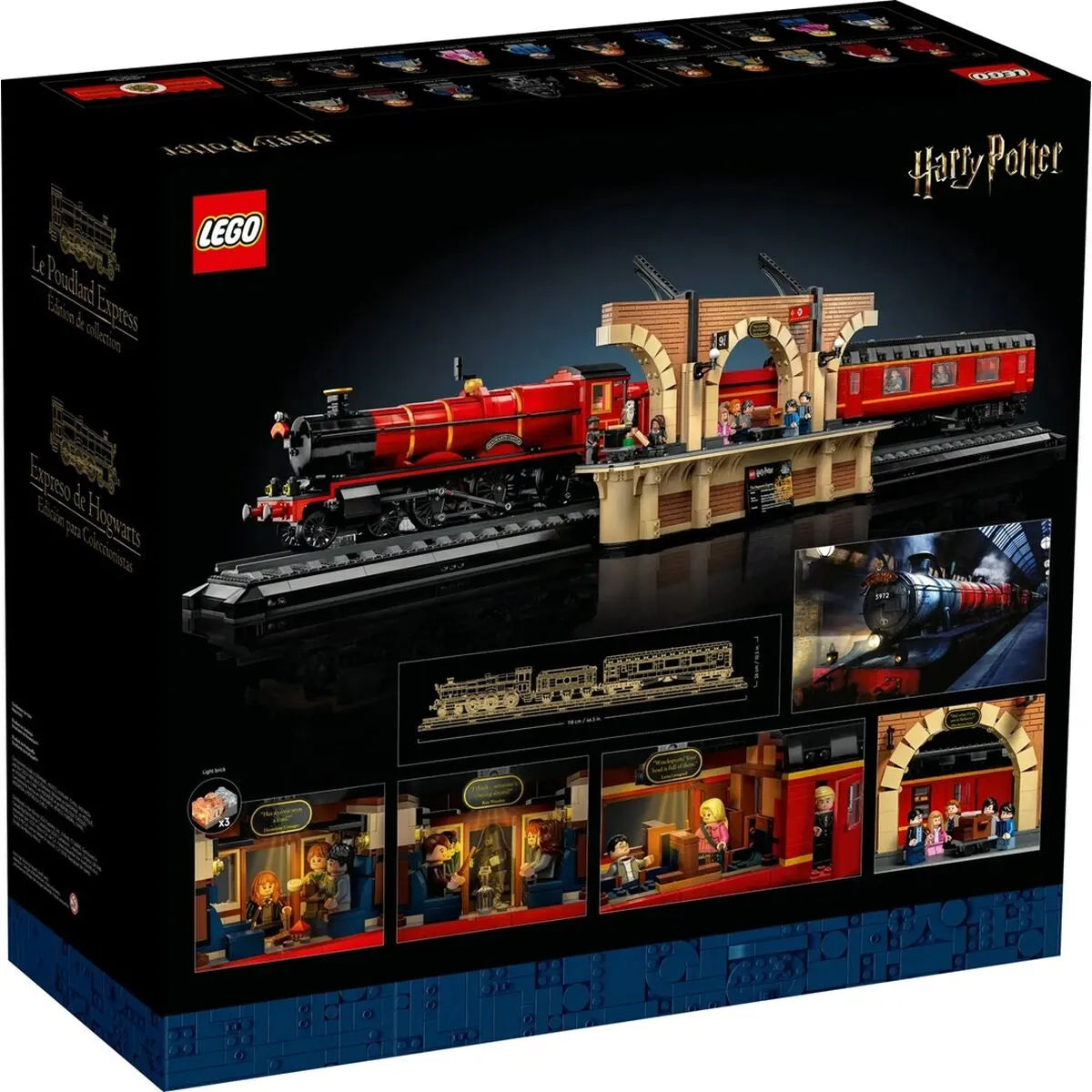 Playset Lego Harry Potter 76405 Hogwarts Express - Collector’s Edition 5129 Kusy 20 x 26 118 Cm