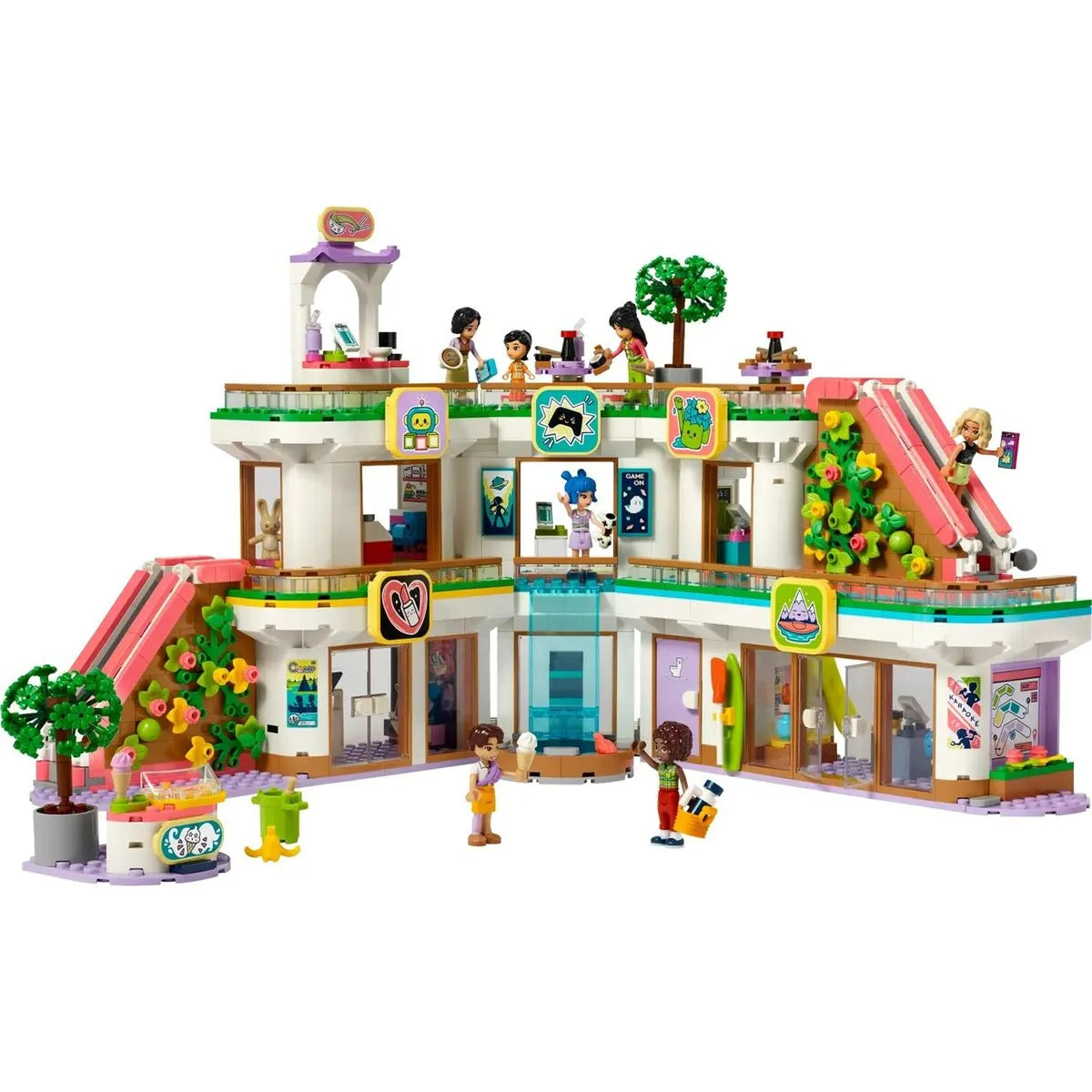 Playset Lego Heartlike City Shopping Mall - Hračky a Hry Bábiky Postavičky