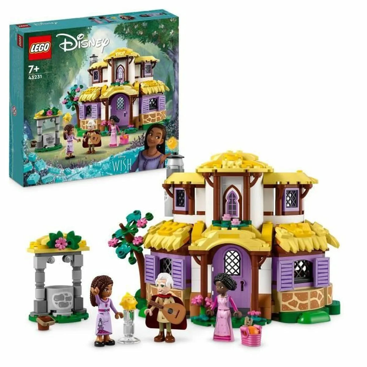 Playset Lego Isney Wish 43231 Asha’s Cottage - Hračky a Hry Bábiky Postavičky