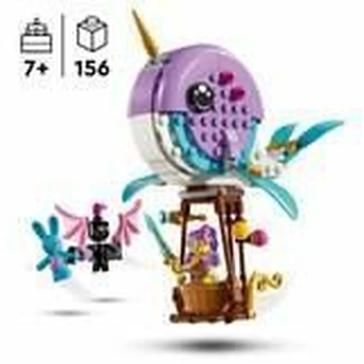 Playset Lego Izzie’s Balloon-narval